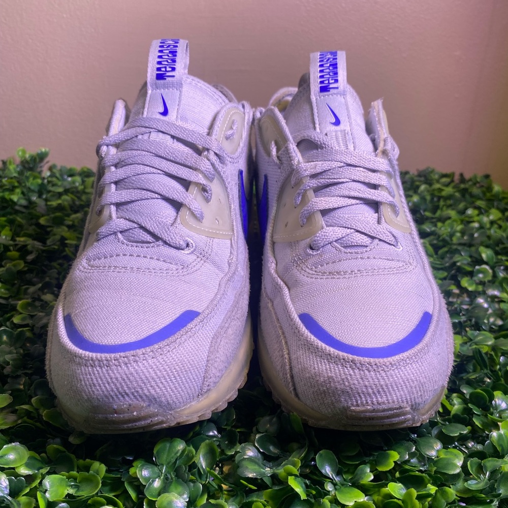 🔥 NIKE AIR MAX 90 “ TERRASCAPE “ PURE PLATINUM BLUE SNEAKER MENS SZ 8 DV7413-002 - Picture 3 of 8